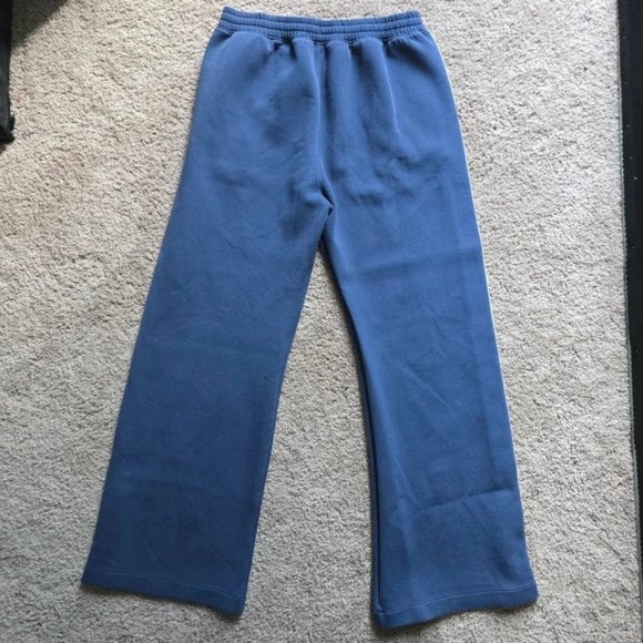 Abercrombie YPB neoKNIT MAX Dark Blue White Stripe Track Pants Size Medium - Picture 6 of 12